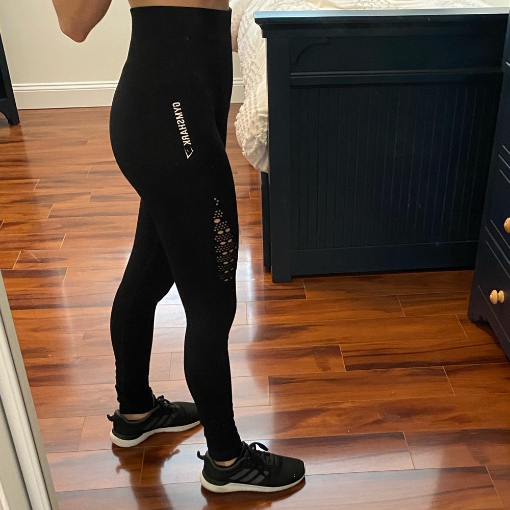 Gymshark Black Seamless Legging Small